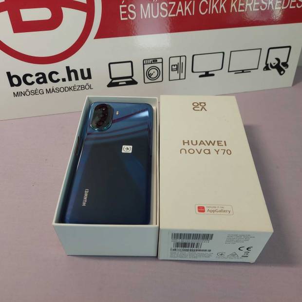 Huawei Nova Y70 4/128GB Blue v1 Okostelefon